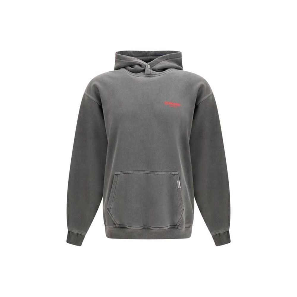 Represent Gray Cotton Men's Sweatshirt